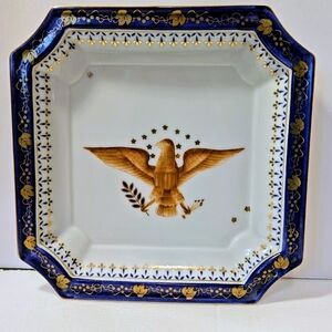 Vintage Americana Eagle Design 8" Plate